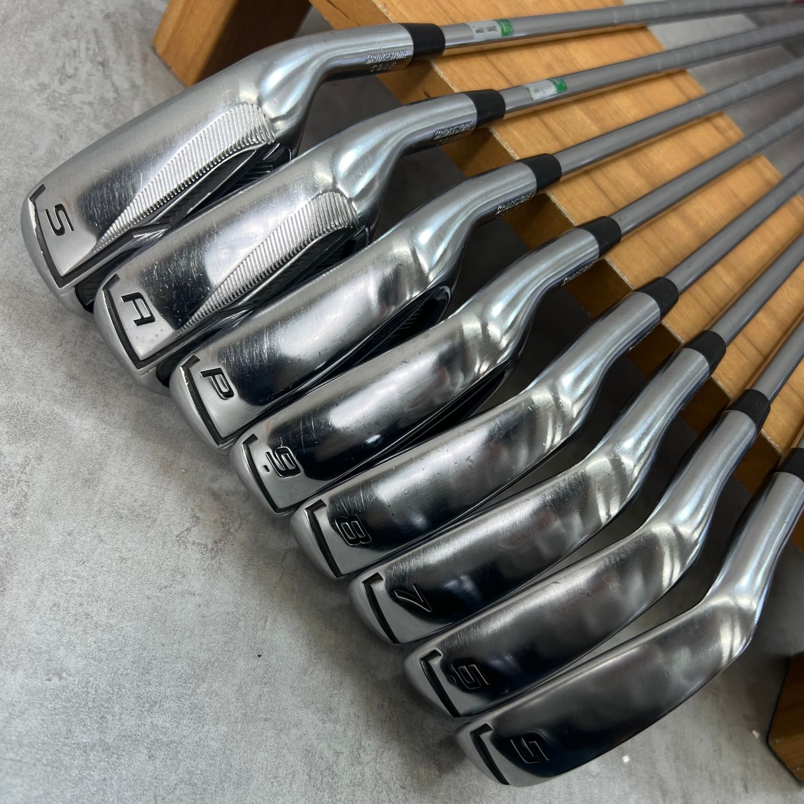 ブリヂストン J15 メンズゴルフ アイアンセット 8本 S 右利き用