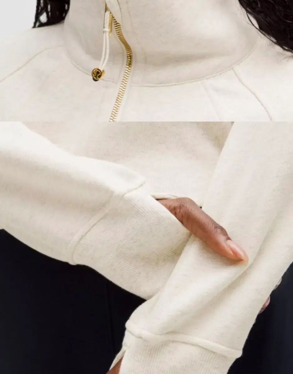 lululemon ルルレモン スキューバ オーバーサイズ ファネルネック ハーフジップアップ