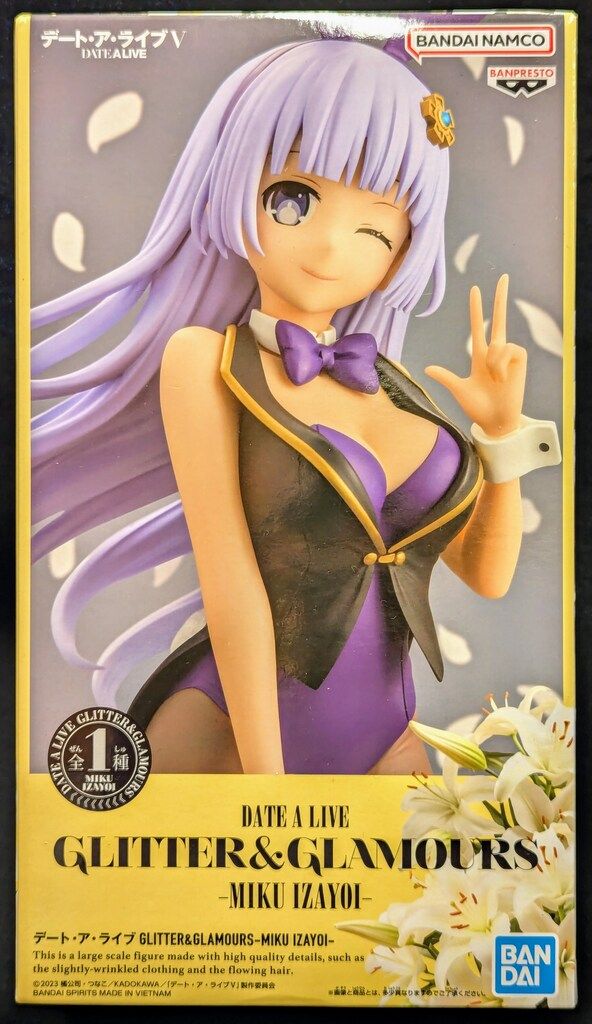 BANDAI SPIRITS GLITTER&GLAMOURS MIKU IZAYOI 誘宵美九 - メルカリ