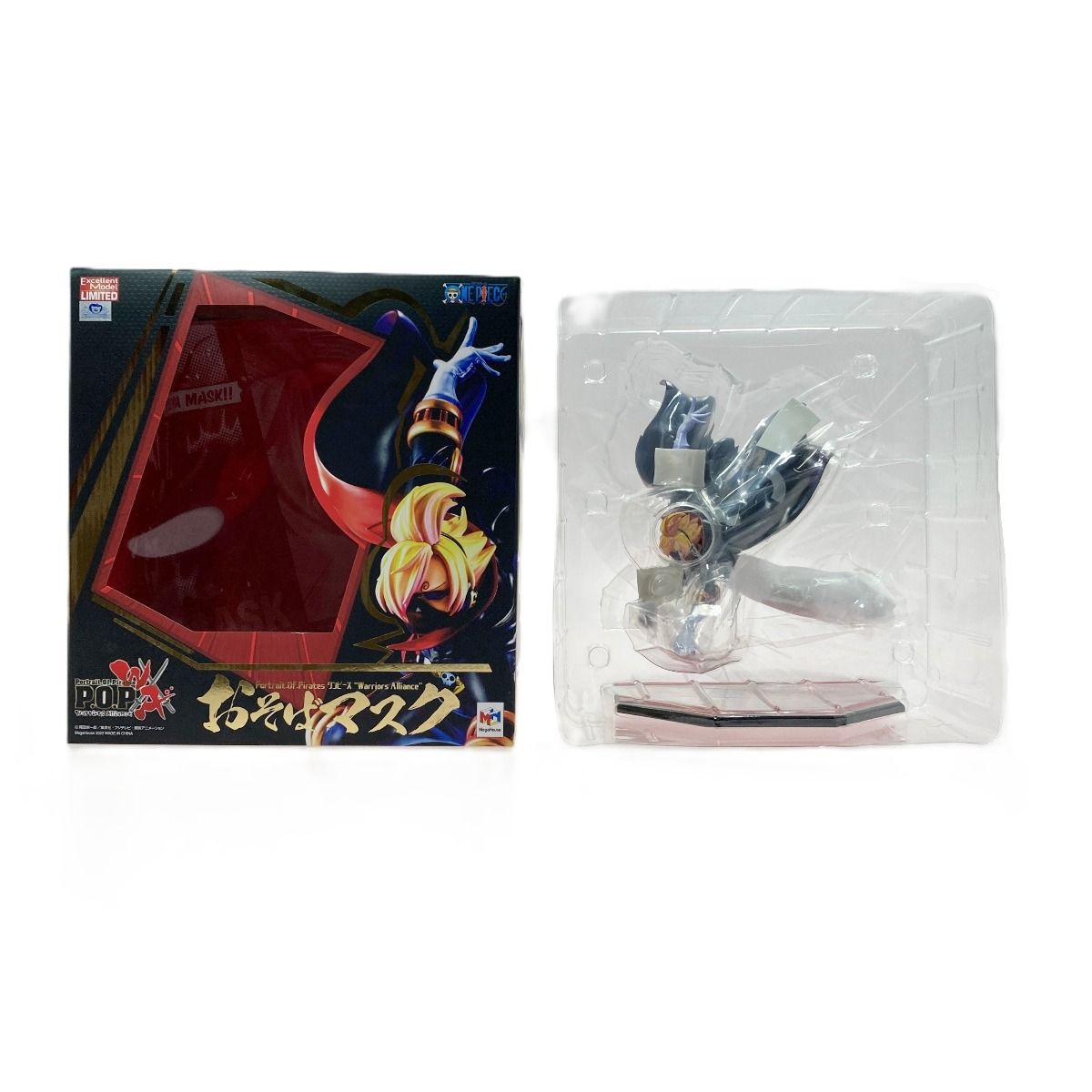 メガハウス Portrait.Of.Pirates ワンピース Warriors Alliance おそばマスク フィギュア P.O.P