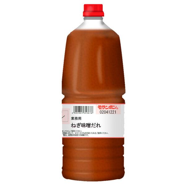 モランボン 業務用 ねぎ味噌だれ 2.05kg&times;2本入| 送料無料 調味料 タレ 焼肉 味噌