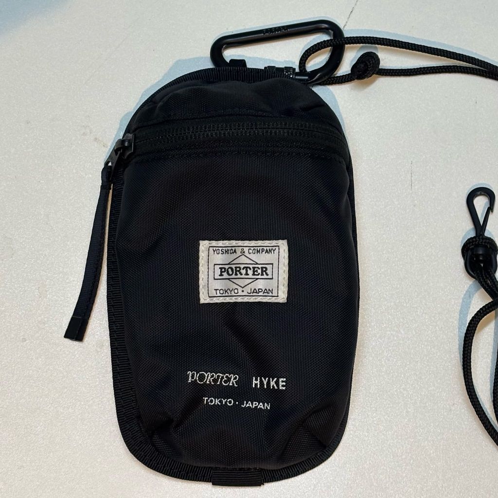 HYKE × PORTER ハイク×ポーター ARM POUCH ポーチ ブラック size