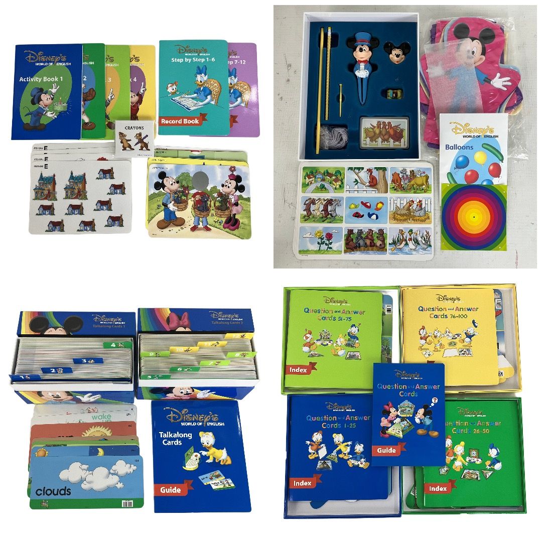 DWE フルセット 2016年頃 DVD版 ディズニー英語システム 英語 教材