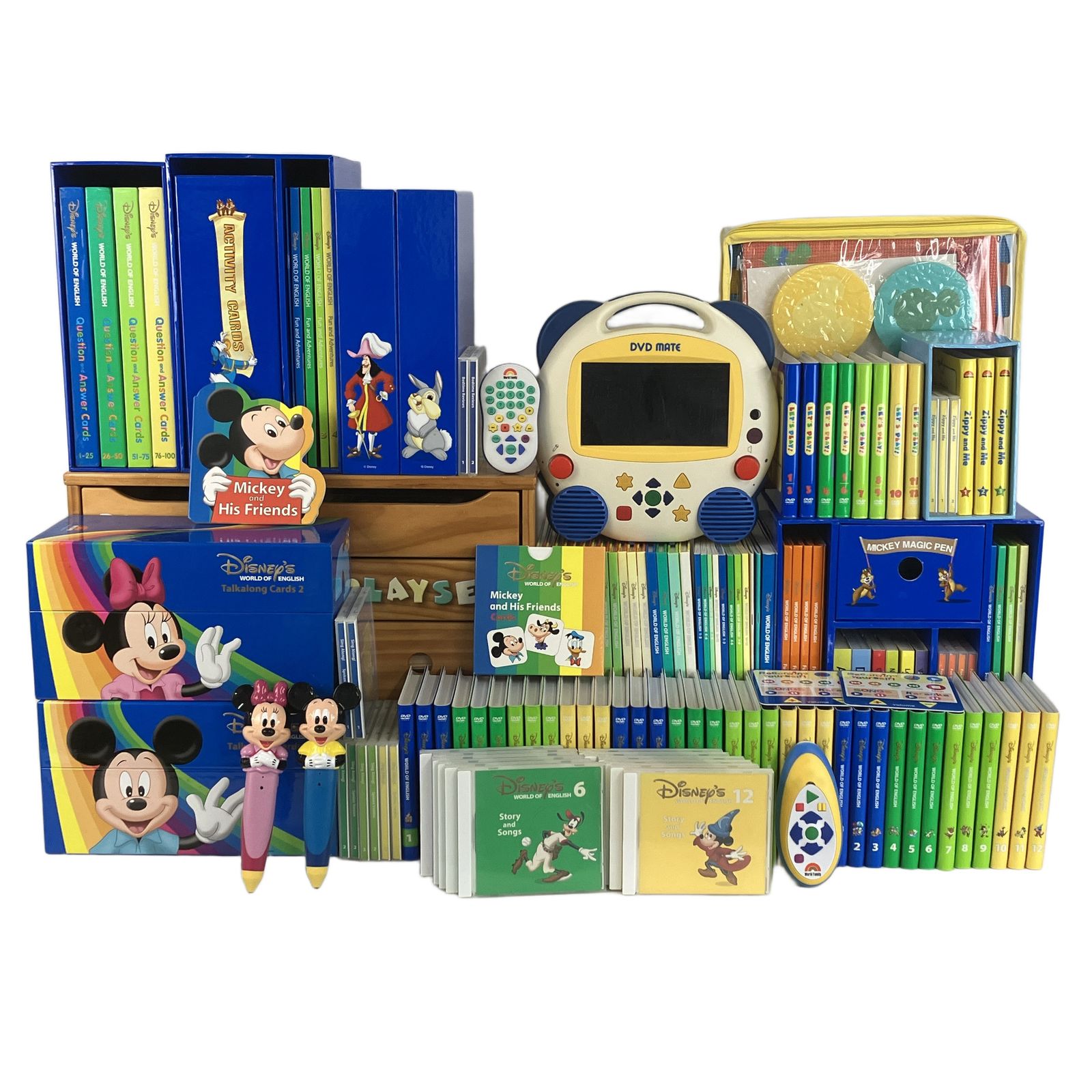 DWE フルセット 2016年頃 DVD版 ディズニー英語システム 英語 教材