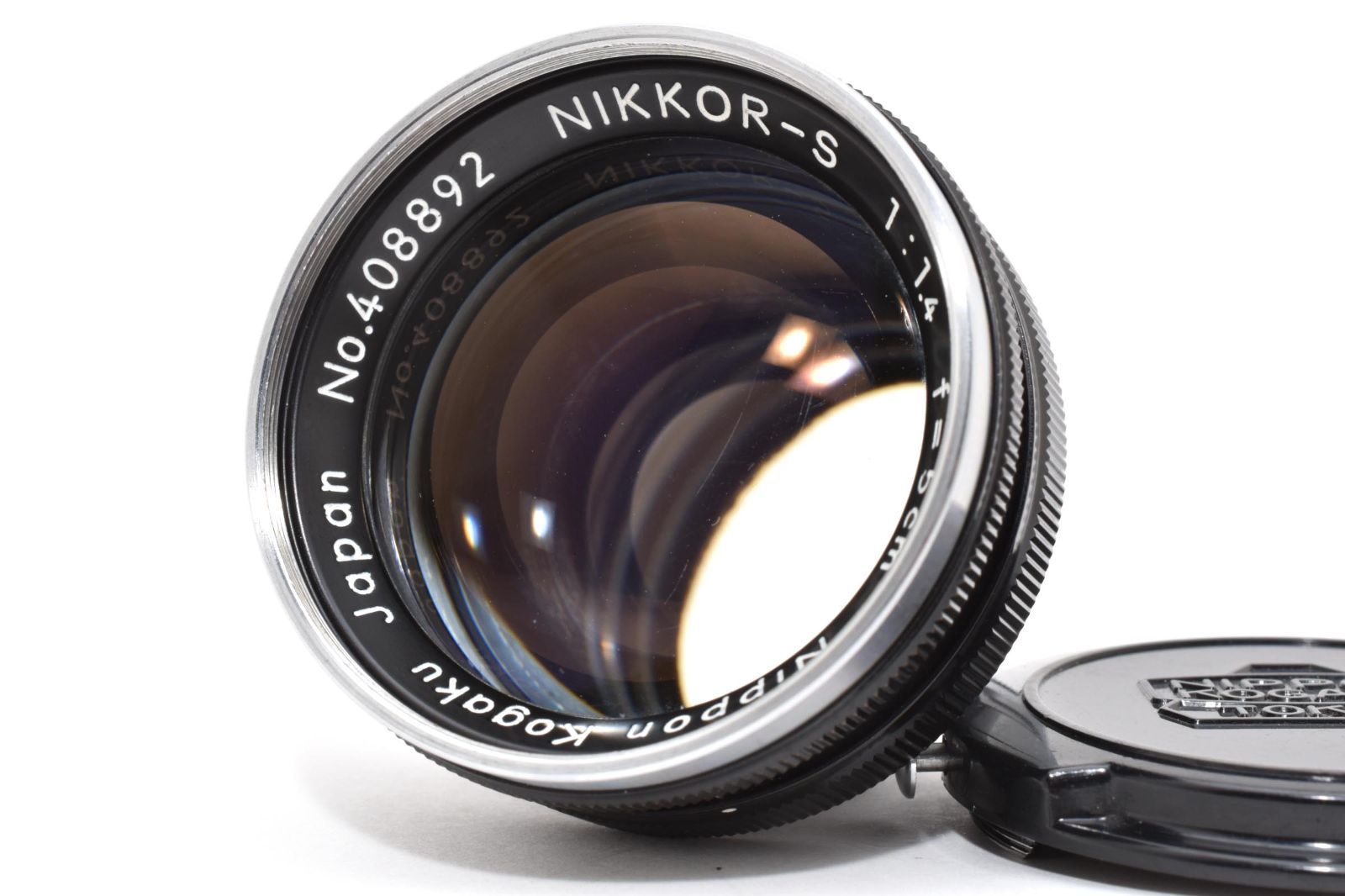 4725 ニコン Nikon Nikkor S 5 cm 50 mm f 1 4 Black mount マニュアルレンズ
