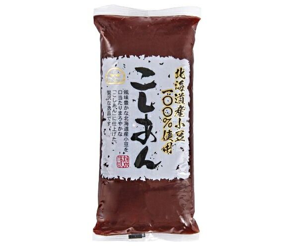 遠藤製餡 北海道産 小豆こしあん 660g×12袋入×(2ケース)| 送料無料