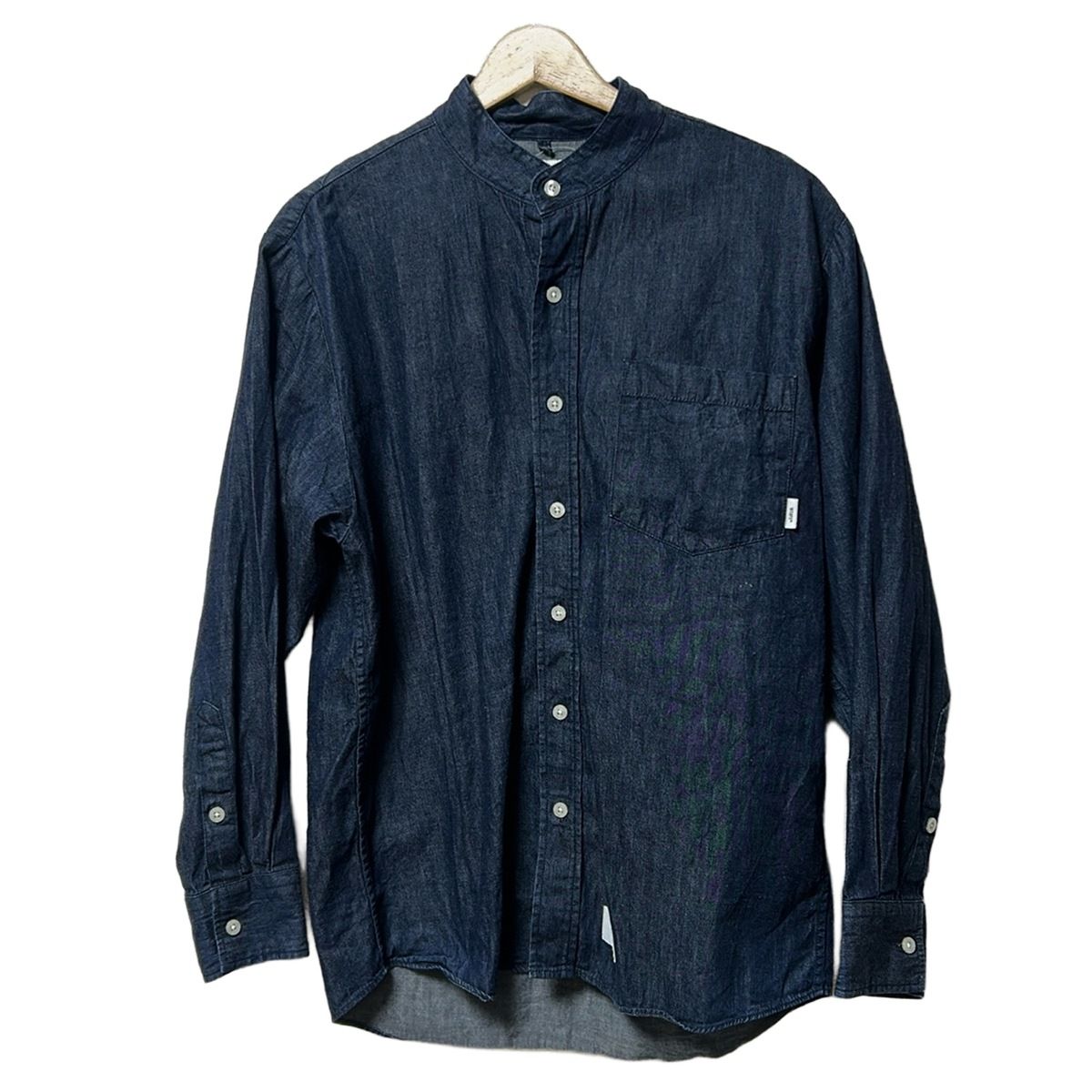 WTAPS CORDURA 長袖シャツ　2025 サイズ01 S WTAPS(ダブルタップス) 長袖シャツ サイズ01 S メンズ - ネイビー 18SS