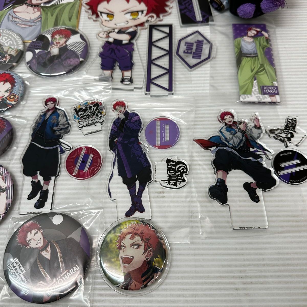 ヒプマイ　空却　まとめ売り ヒプマイ 波羅夷空却 ポストカード ブロマイド まとめ売り - メルカリ