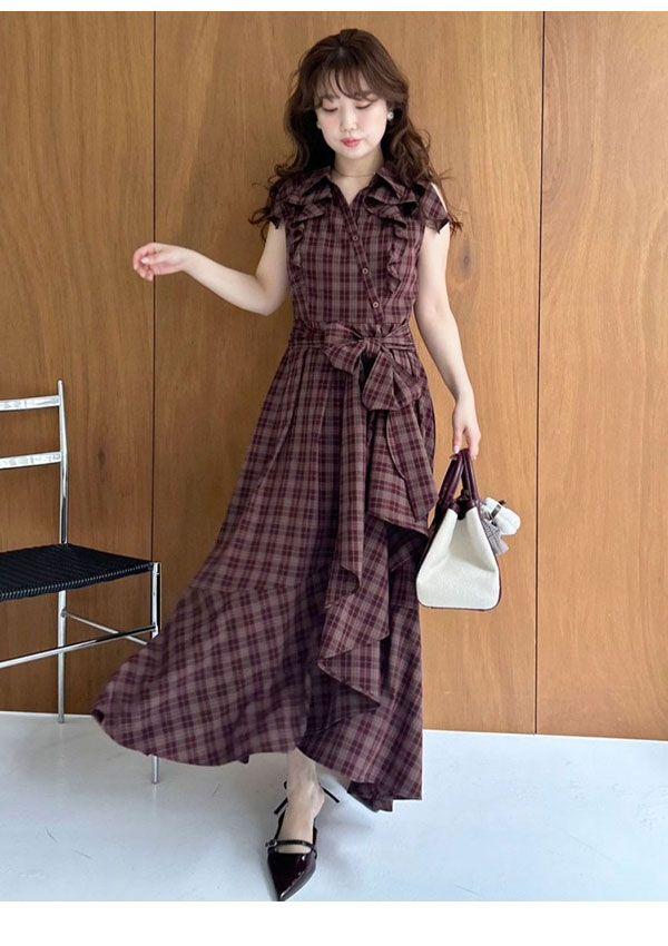 SALE50%OFF】【即納】 リリー ブラウン LILY BROWN ワンピース 25秋冬
