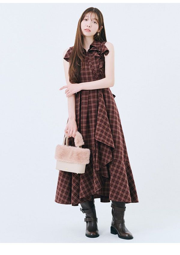 SALE50%OFF】【即納】 リリー ブラウン LILY BROWN ワンピース 25秋冬