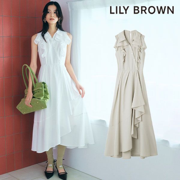SALE50%OFF】【即納】 リリー ブラウン LILY BROWN ワンピース 25秋冬