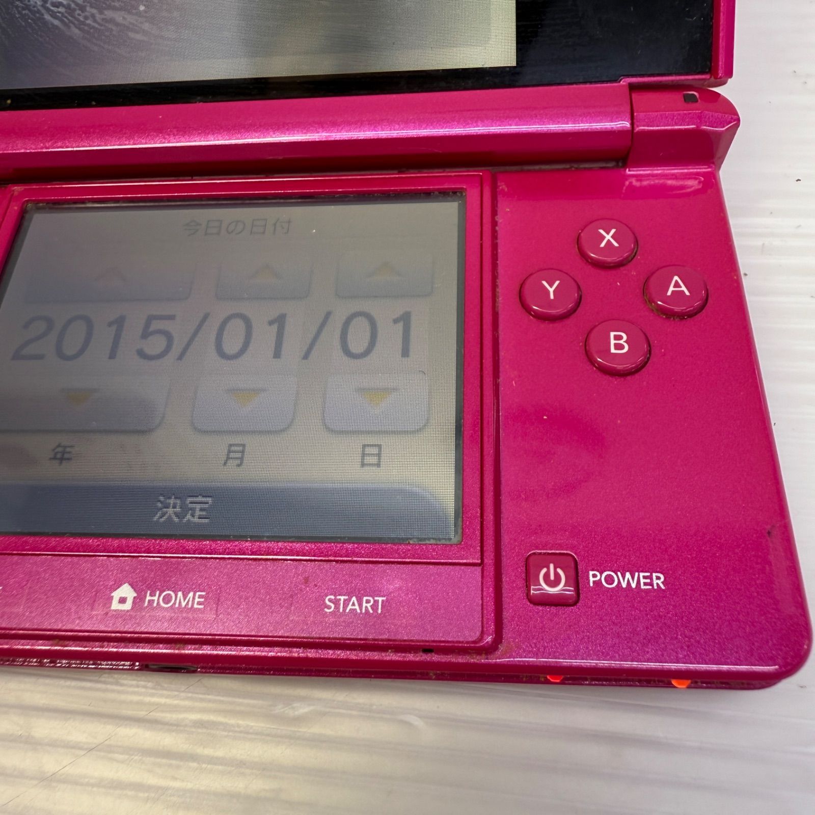 ニンテンドー 3 DS ゲーム機本体 CTR 001 グラスピンク 任天堂 本体(3DS) ニンテンドー3DS/2DS