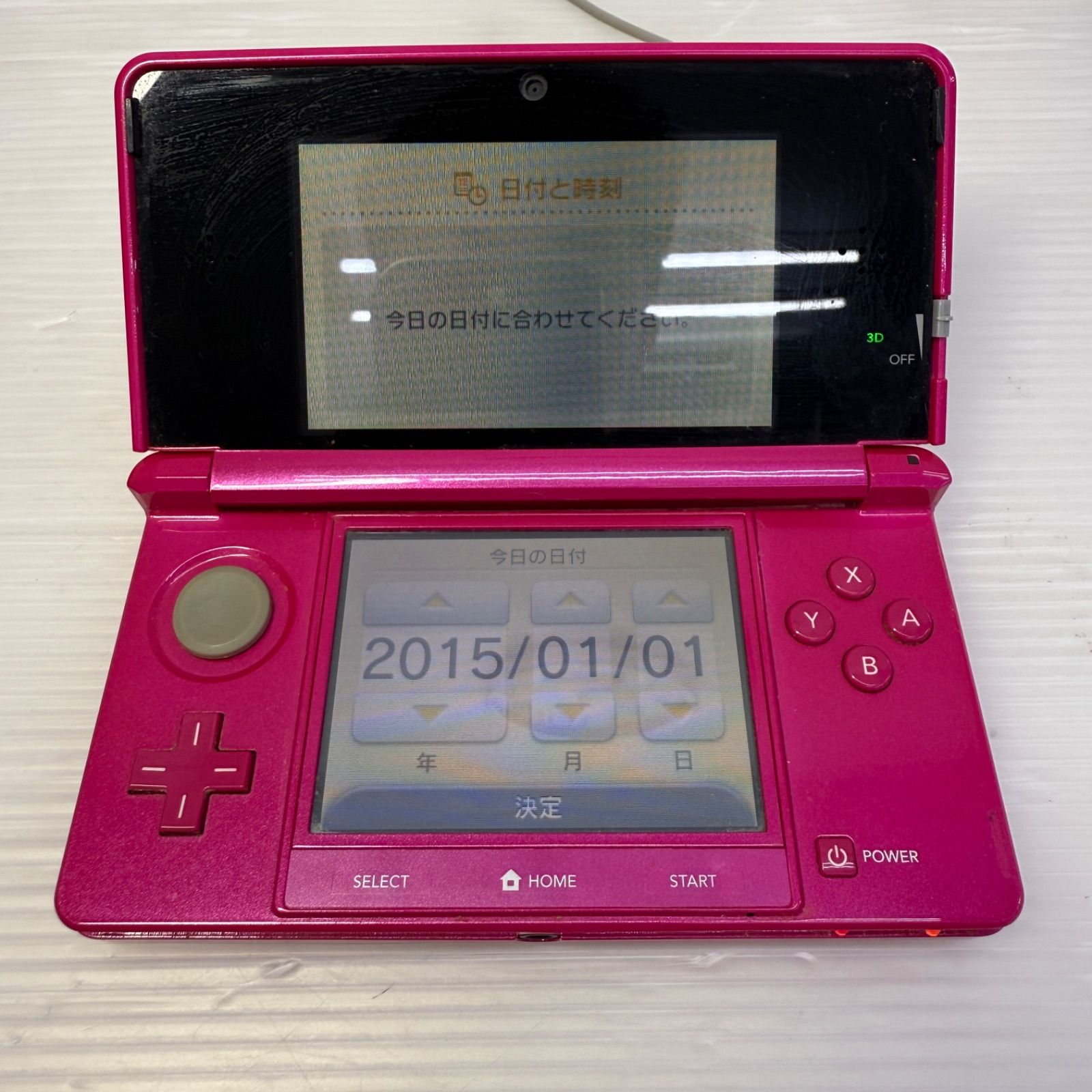 ニンテンドー 3 DS ゲーム機本体 CTR-001 グラスピンク 任天堂