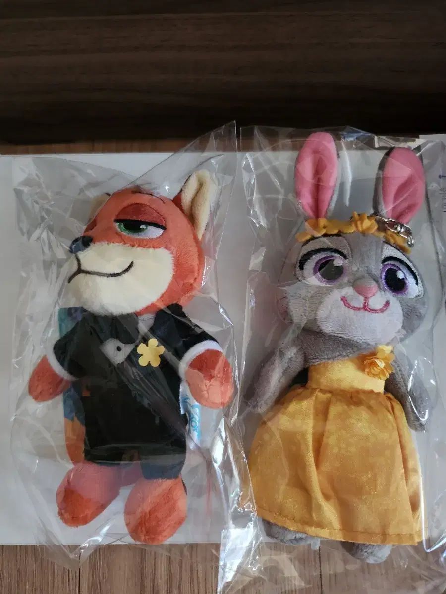 ズートピア2 ニック ジュディ ぬいぐるみ キーホルダー