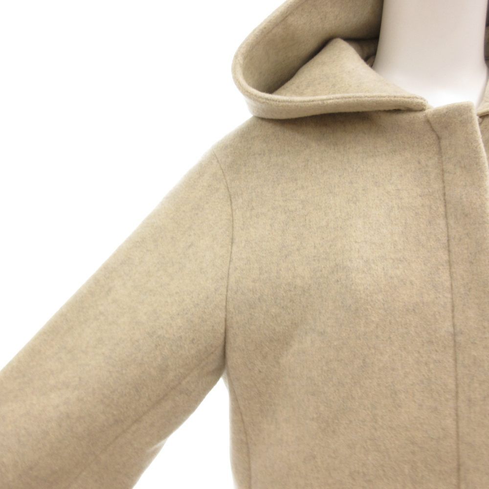 ✨美品❤️✨イエナ　IENA 二重織りシャルムハーフコート　2Way　フード　M イエナ IENA 20AW 二重織りシャルムフードコクーンコート シップアップ