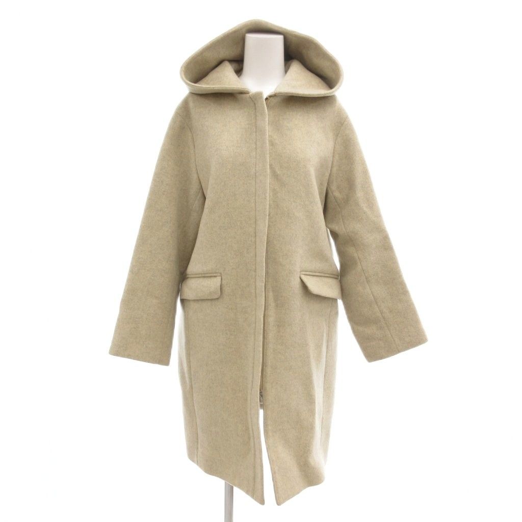 イエナ IENA 20AW 二重織りシャルムフードコクーンコート シップアップ