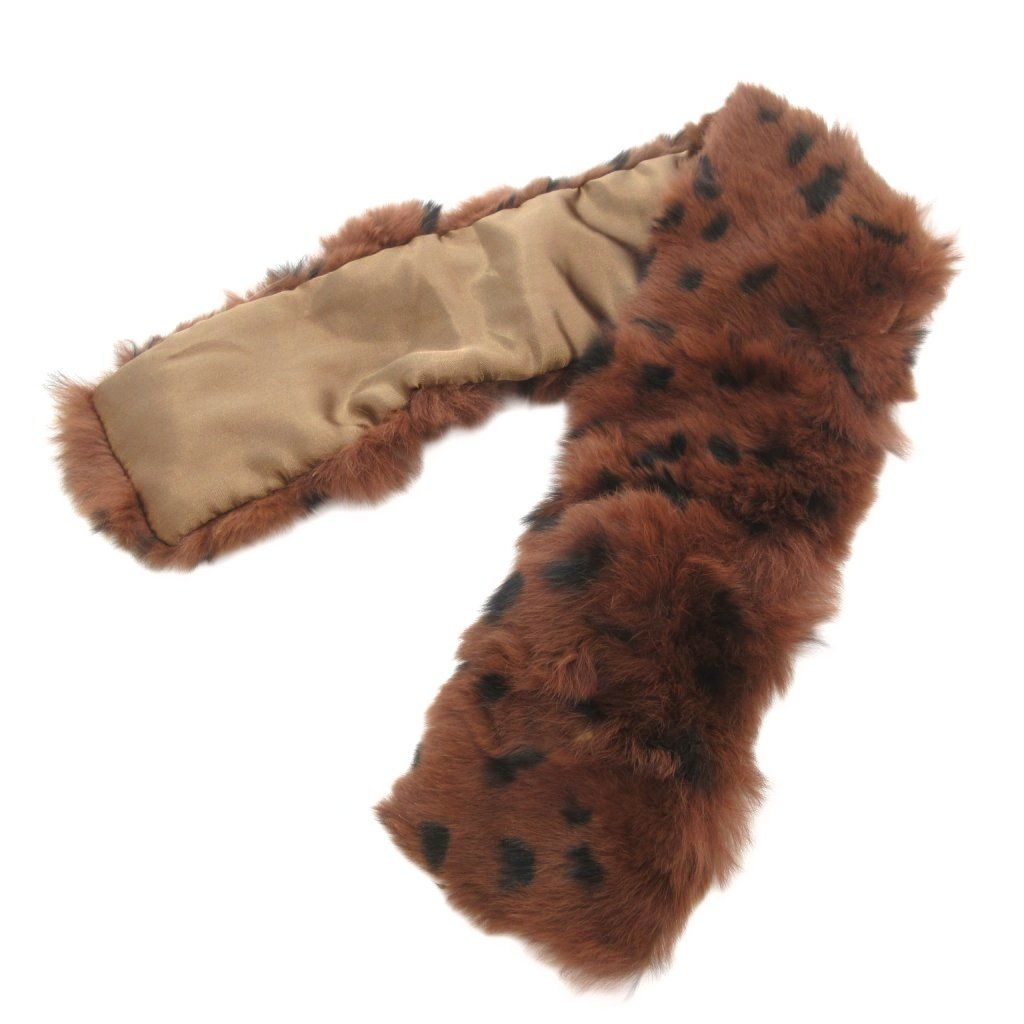 MOONBAT ムーンバット 毛皮 リアルファー ミンク ダークブラウン L g20614-21-03.jpg