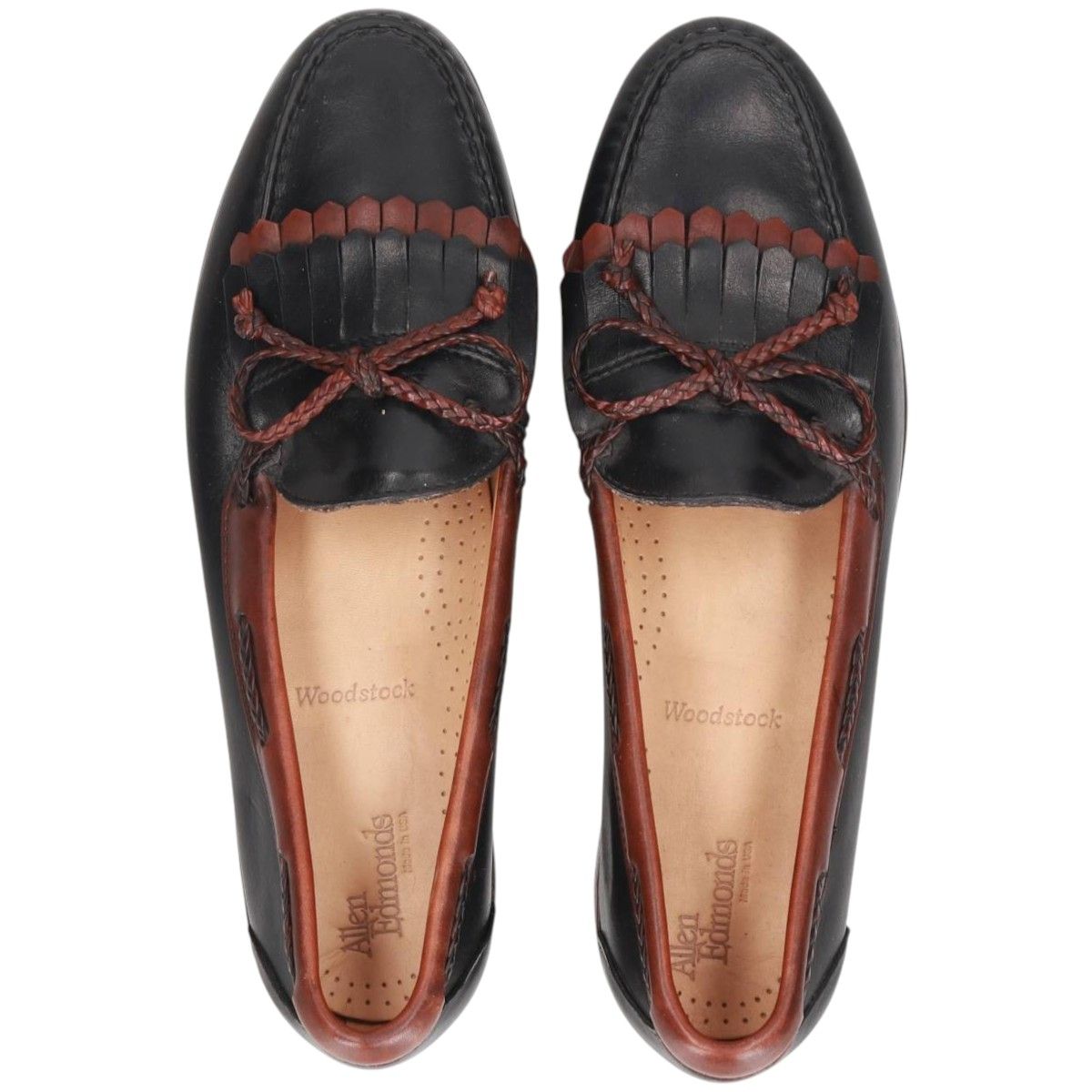 古着 アレンエドモンズ ALLEN EDMONDS WOODSTOCK キルト タッセル