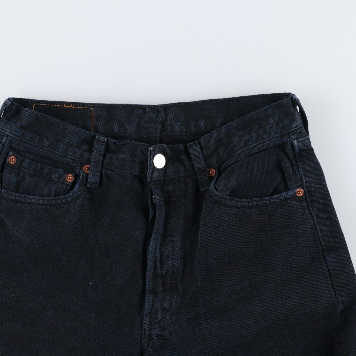  古着 リーバイス Levi s 501 ユーロモデル ブラックデニム ストレートデニムパンツ レディースL w 29 相当 eaa 598478 その他 パンツ