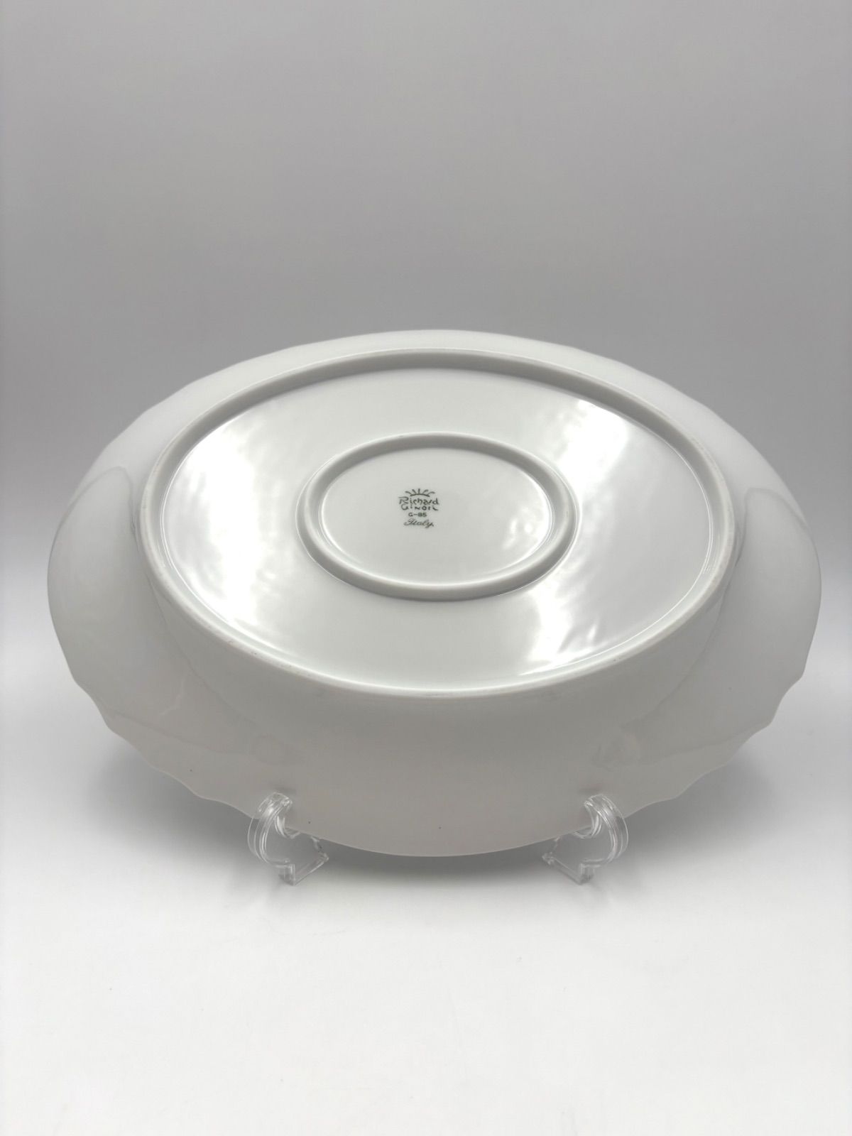 Richard Ginori リチャードジノリ ベッキオホワイト オーバルプラター３３ｃｍ オーバルプレート 大皿
