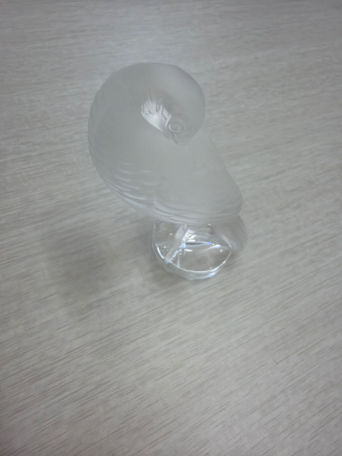  ラリック 鳥 置物 ペーパーウェイト 置物 工芸品