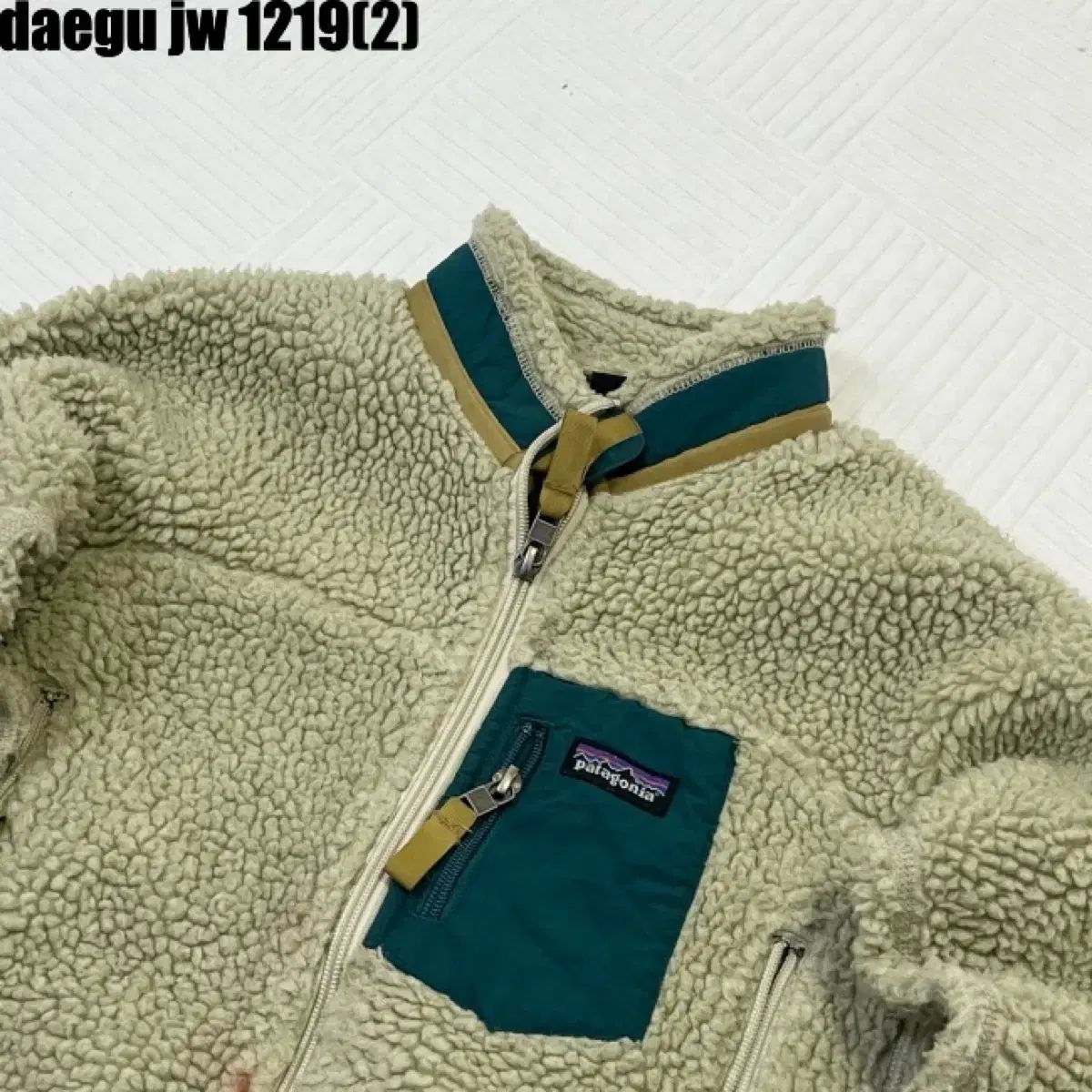 パタゴニア シープスキン フリース ジップアップ ジャケット キッズ 100