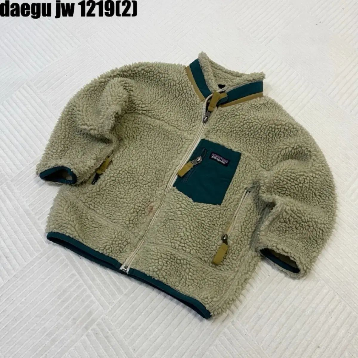 パタゴニア シープスキン フリース ジップアップ ジャケット キッズ 100