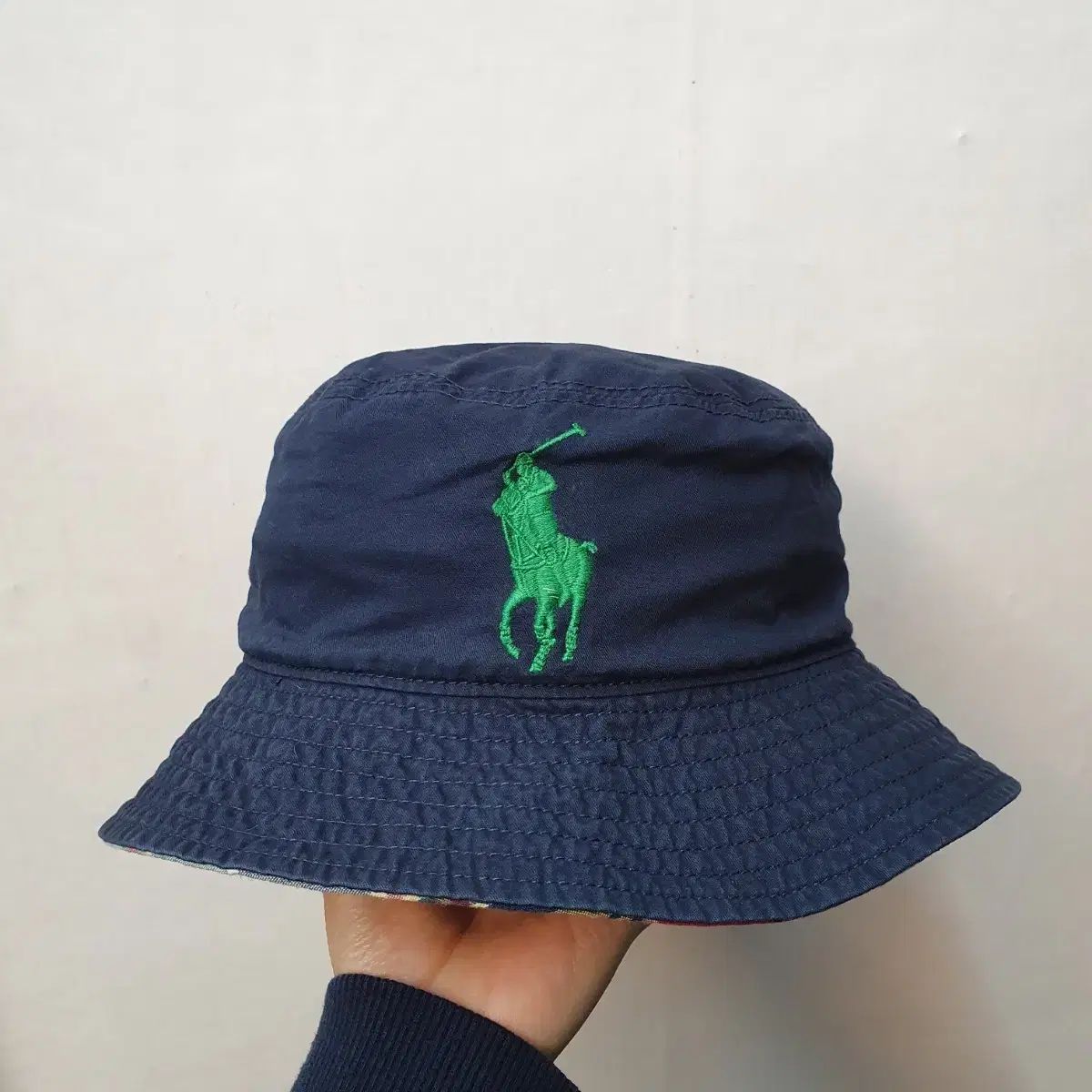 【未使用】ラルフローレン バケットハット リバーシブル POLO RALPH LAUREN(ポロラルフローレン) レディース リバーシブル