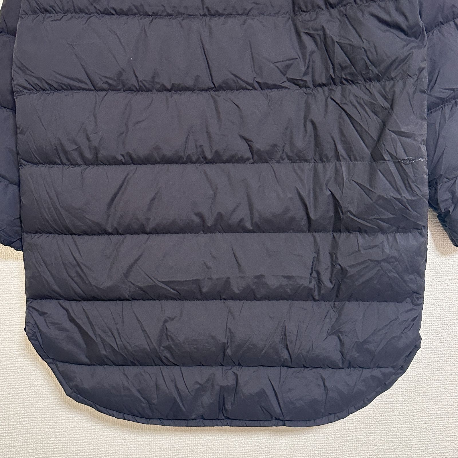訳あり ORCIVAL インナーダウンコート OR-A0221 ノーカラー ラウンド裾 