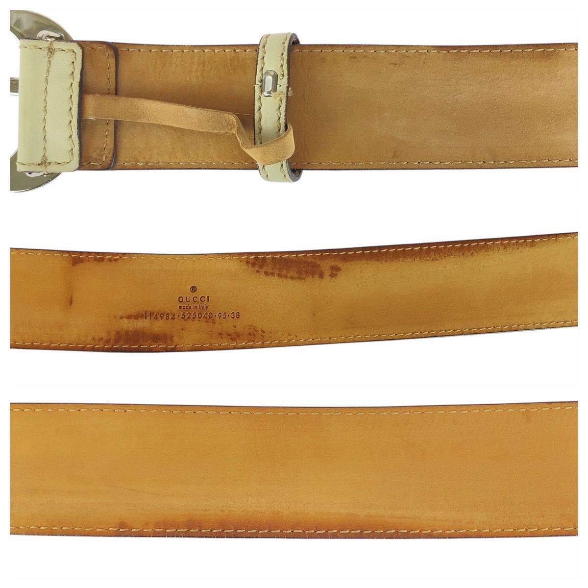 美品 GUCCI グッチ シェリーライン インターロッキング 95cm/38インチ