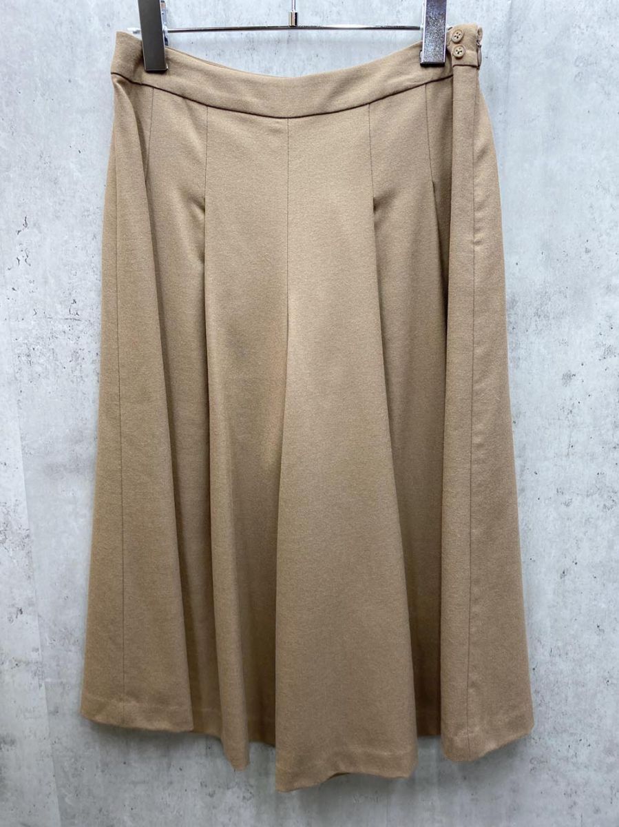 J PRESS ジェイプレス ガウチョパンツ ワイドパンツ スカンツ size 9 茶 レディース