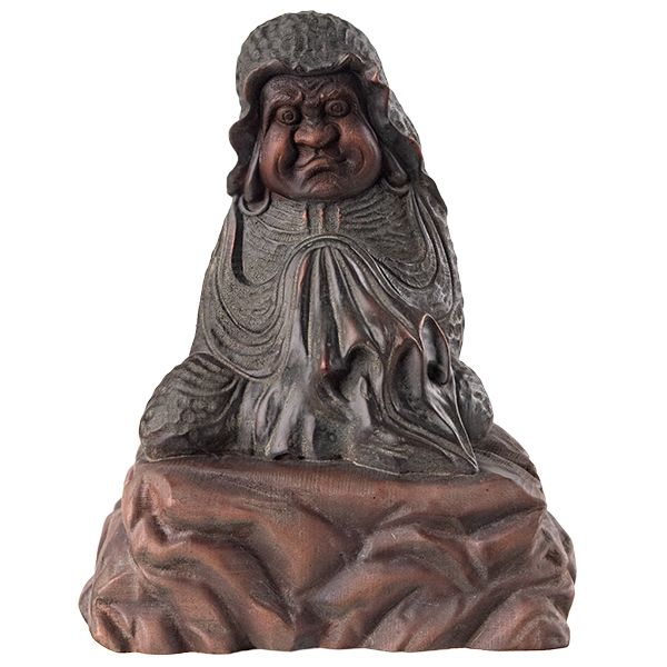 MORITA 小林山達磨寺 祈祷開眼 達磨大師座禅像 壱号サイズ 1体