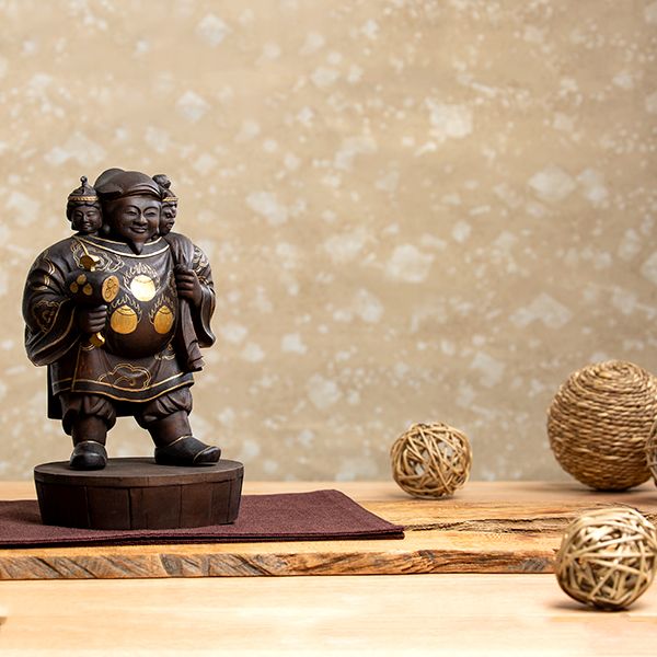 MORITA 塔世山四天王寺 祈祷開眼 織田信長公祈願 三面大黒尊天 大 1体