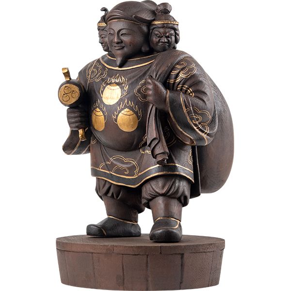 MORITA 塔世山四天王寺 祈祷開眼 織田信長公祈願 三面大黒尊天 大 1体