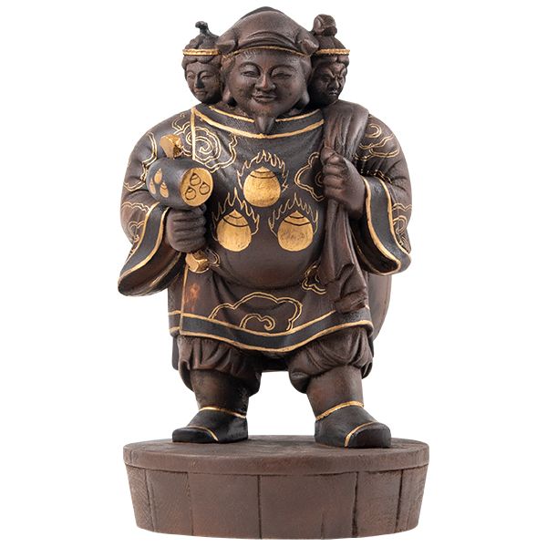 MORITA 塔世山四天王寺 祈祷開眼 織田信長公祈願 三面大黒尊天 中 1体