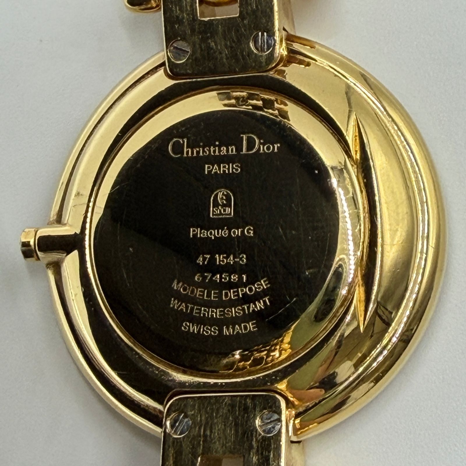 クリスチャン・ディオール バキラ ブラックムーン レディース 2針