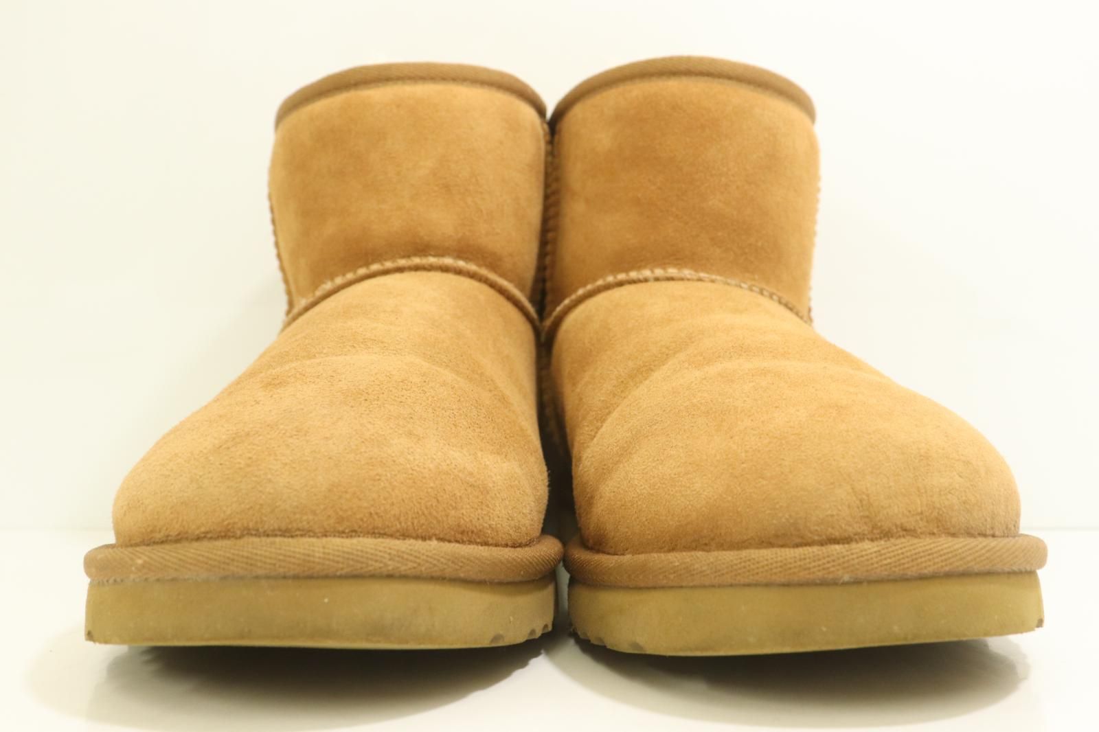UGG メンズブーツ 26 cm Classic Mini 茶 ブラウン