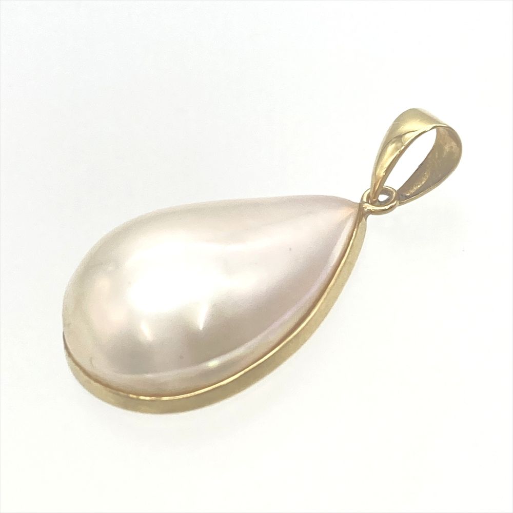 TASAKI タサキ マベパール ペンダント トップ TASAKI タサキ ペンダントトップ 18金 K18イエローゴールド マベパール