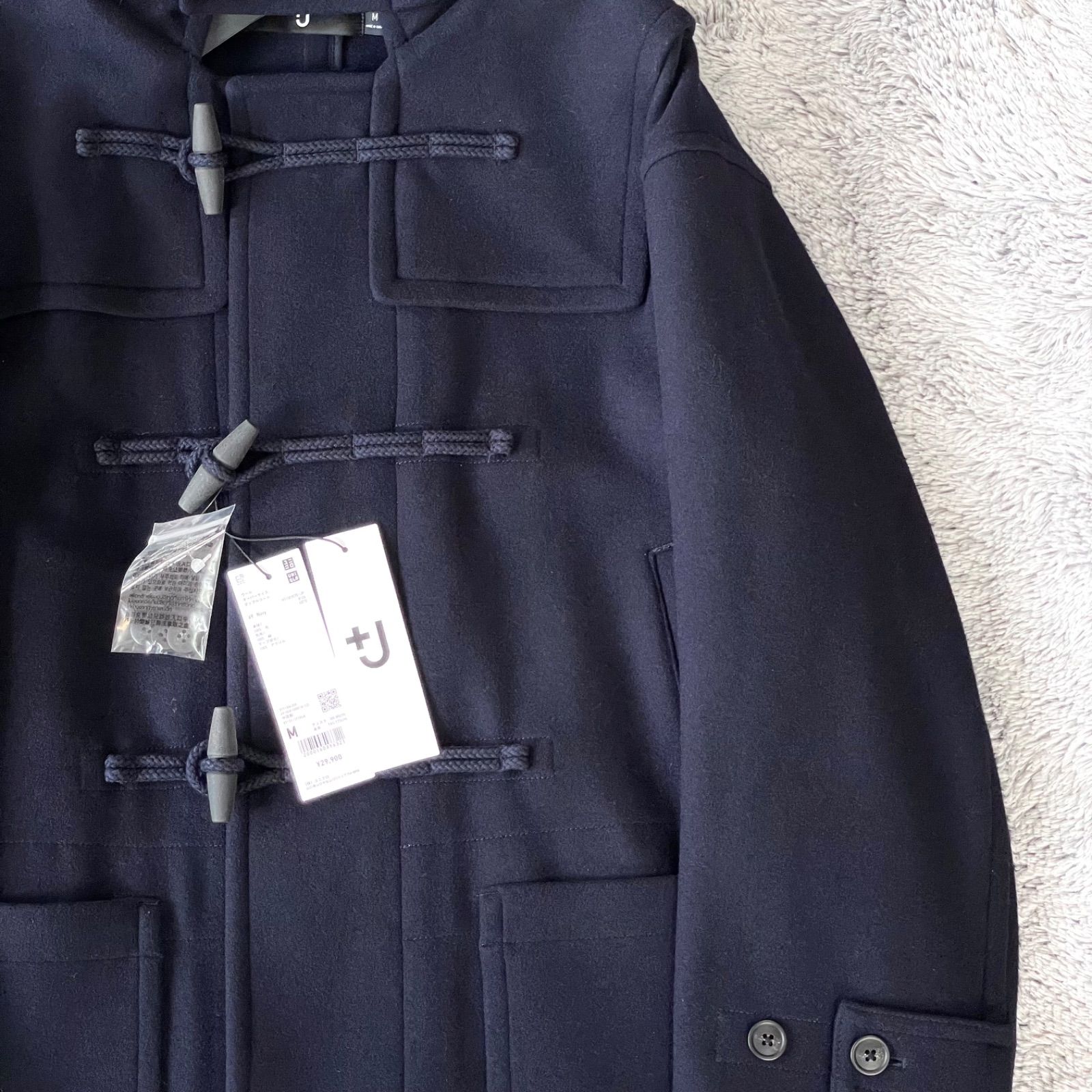 タグ付き未使用✨ユニクロ +J ウール オーバーサイズ ダッフルコート