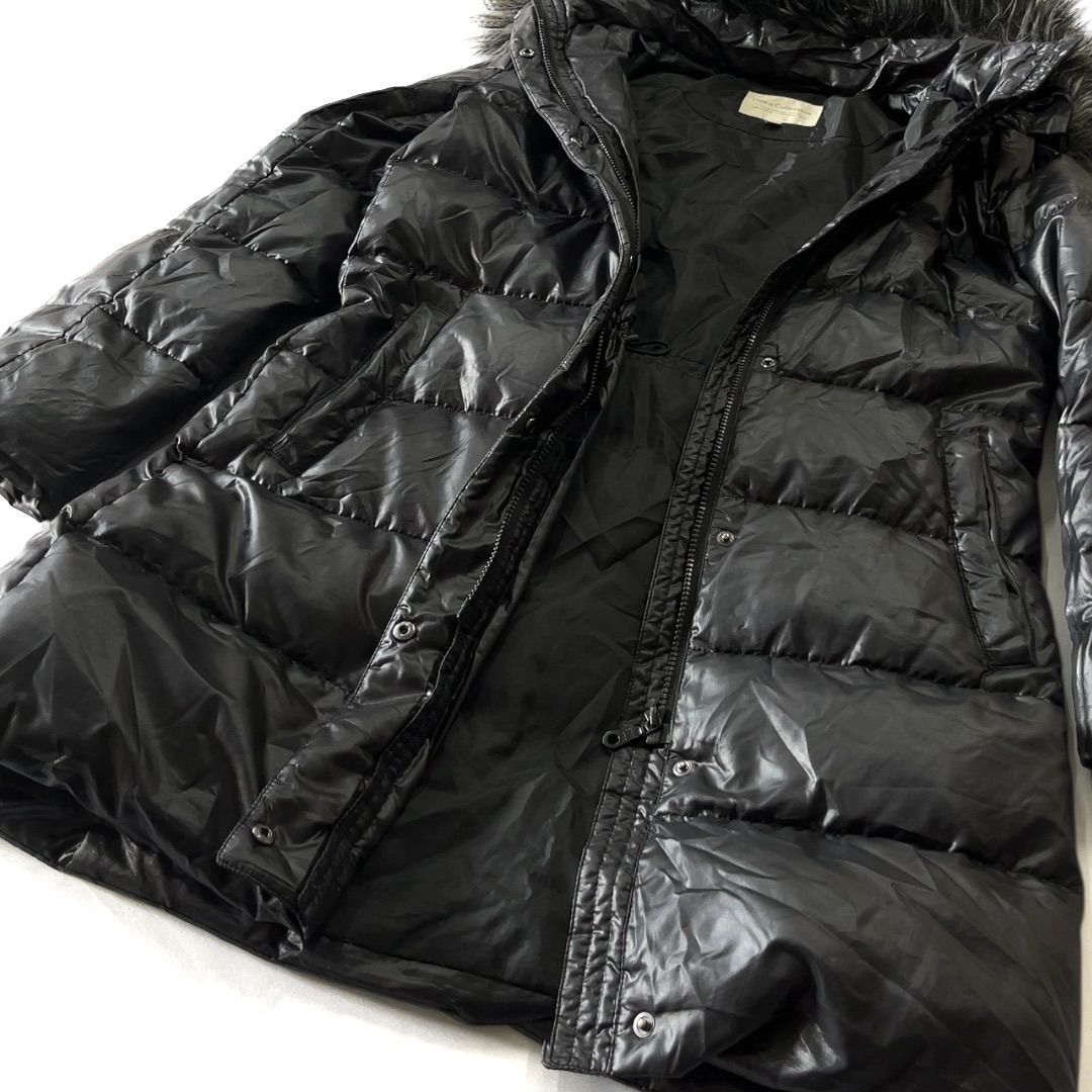 UNIQLO ユニクロ Down Collecton ダウンコート フード フェイクファー 