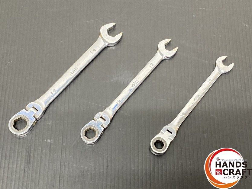 品 MAC TOOLS マックツールズ コンビネーションラチェットレンチ 3点セット サイズ 10 12 14