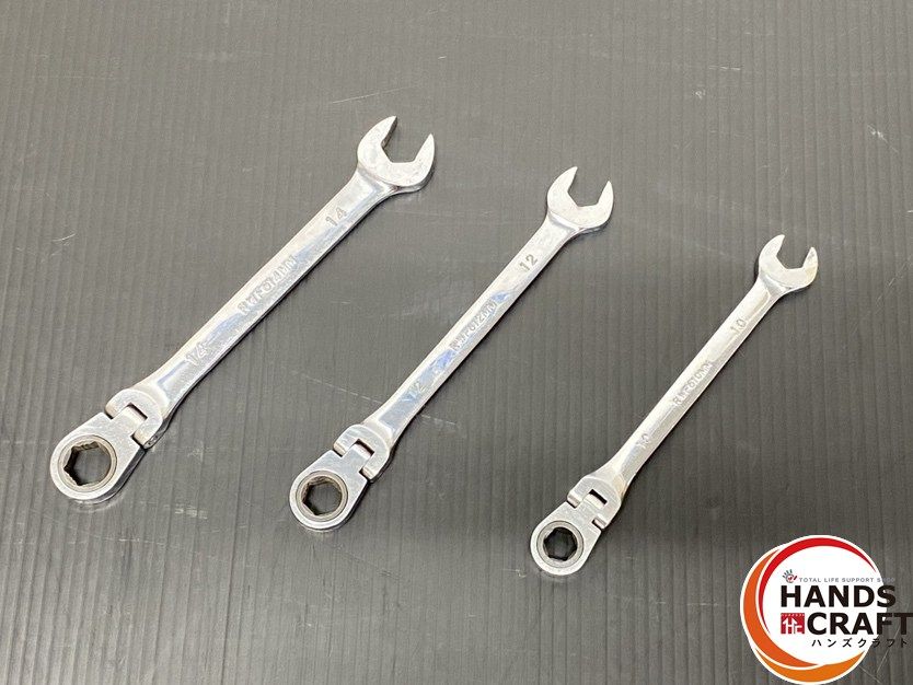 品 MAC TOOLS マックツールズ コンビネーションラチェットレンチ 3点セット サイズ 10 12 14