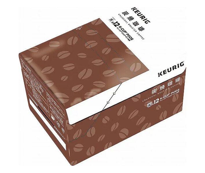 ユニカフェ キューリグ専用カートリッジ K-Cupパック 炭焼珈琲 12P×8箱