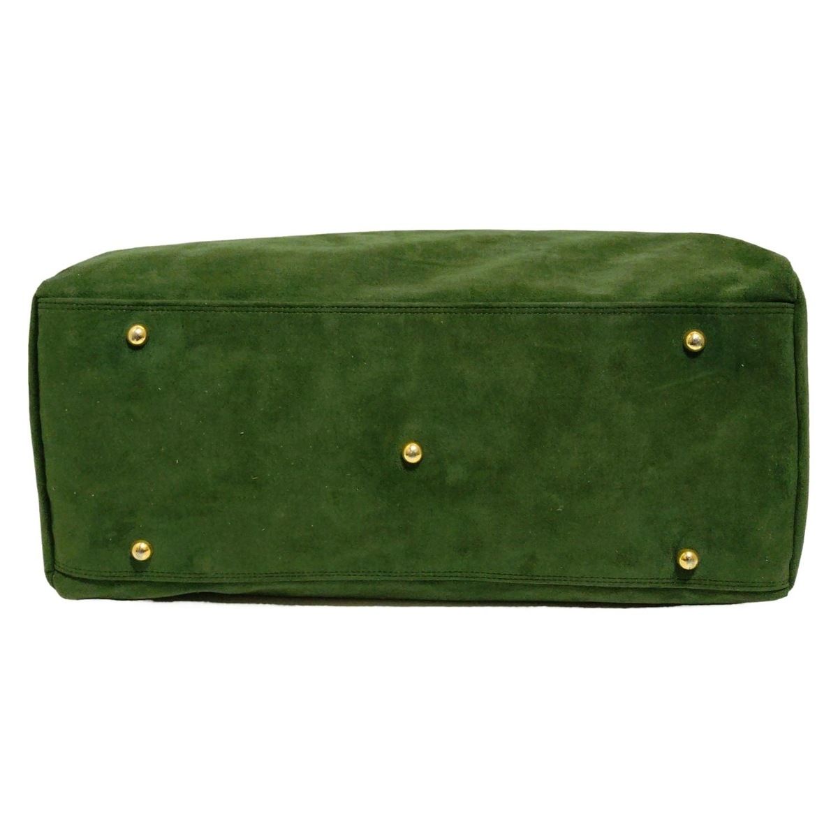 BALENCIAGA BB(バレンシアガライセンス) ボストンバッグ - グリーン 型