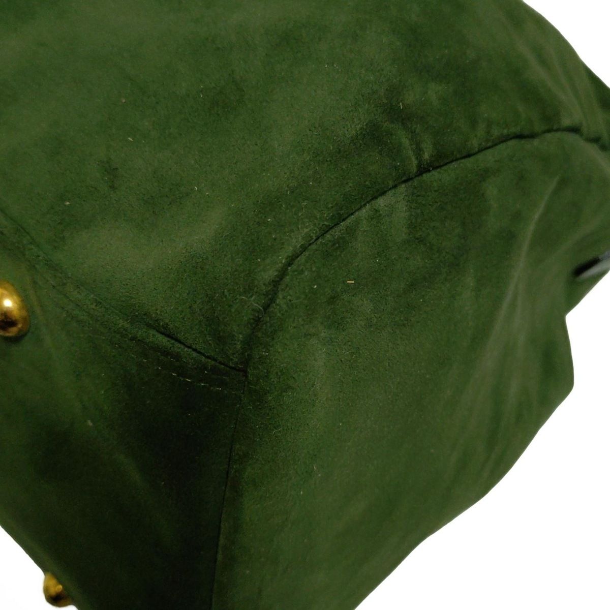 BALENCIAGA BB(バレンシアガライセンス) ボストンバッグ - グリーン 型