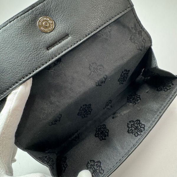 CHROME HEARTS/クロムハーツ LEATHER CASE 眼鏡ケース 眼鏡拭きセット