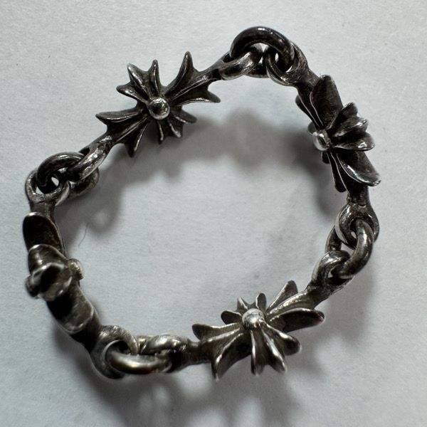 CHROME HEARTS クロムハーツ タイニーE CHプラスリング 10 5号