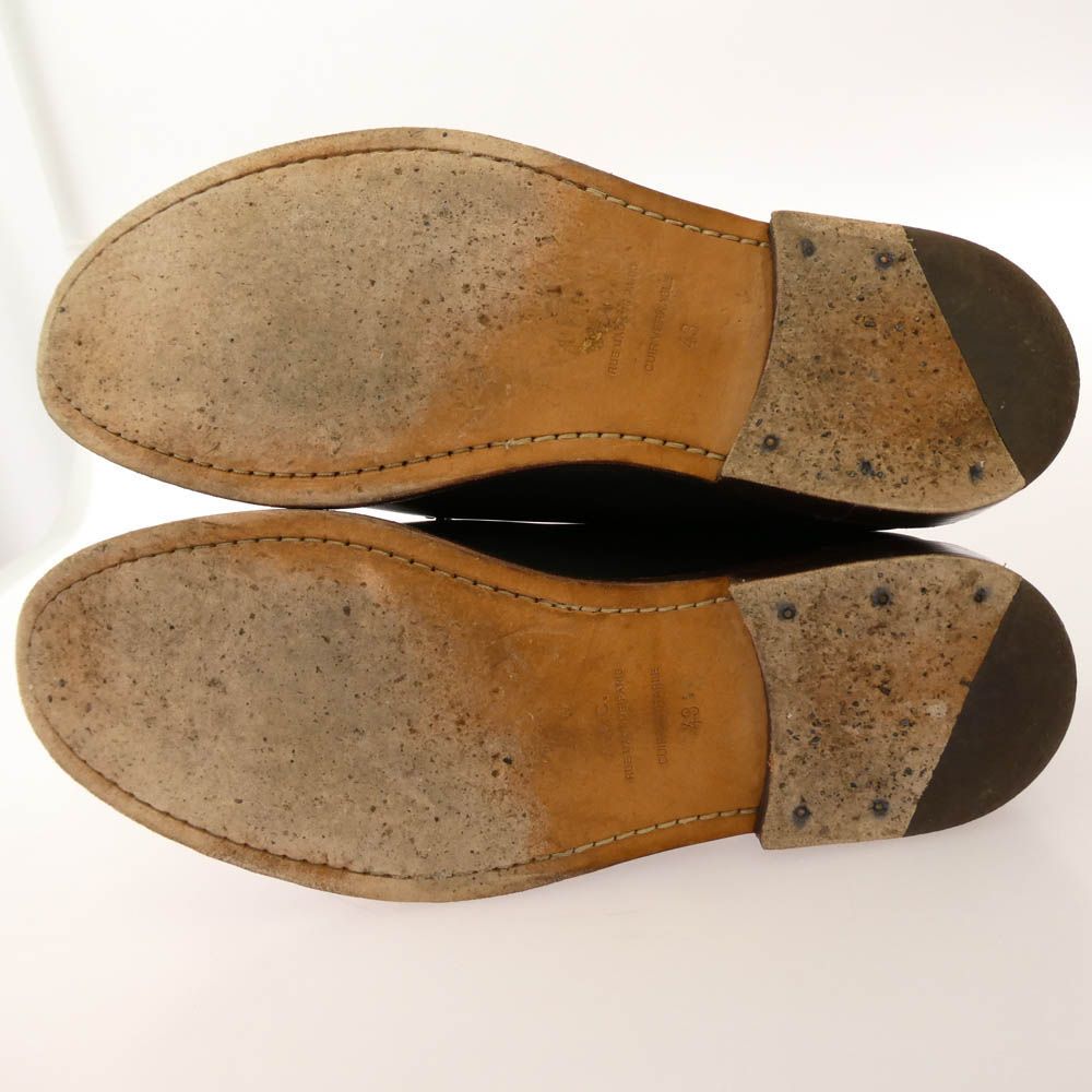  A.P.C. アーペーセー H 53084 レザー プレーントゥ シューズ ブラック系 43 その他 靴