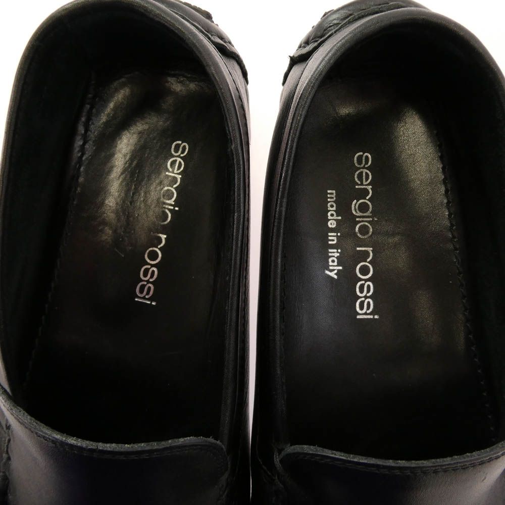 美品セルジオロッシ　sergio rossi ドライビングシューズ　メンズ　27 SALE｜Sergio Rossi セルジオロッシ / GRUPPO デニムドライビング