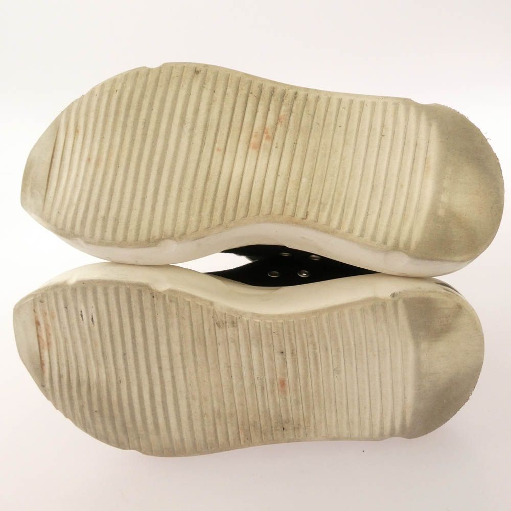  Rick Owens リックオウエンス 37648 DRKSHDW ダークシャドウ Abstract Low アブストラクト ロー スニーカー ブラック系 39.5 スニーカー 靴